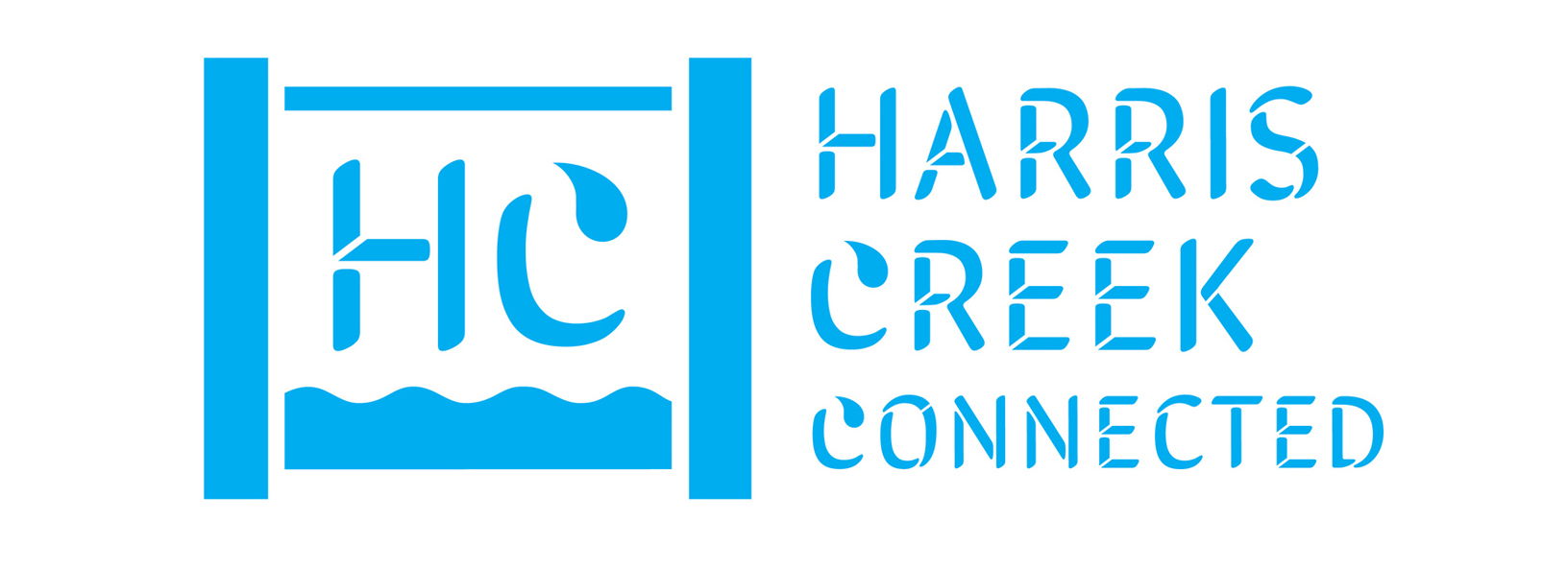 the harris creek connected logo