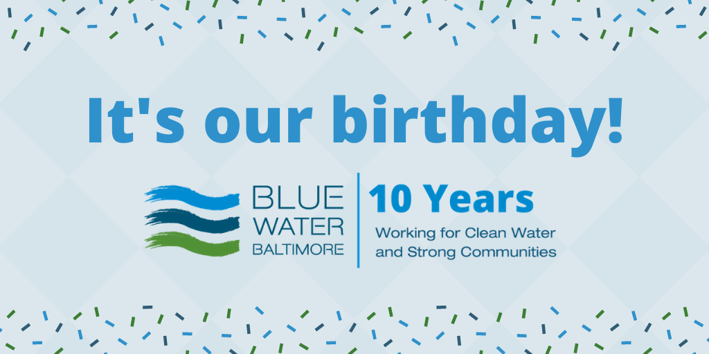 it's our birthday blue water 10 years