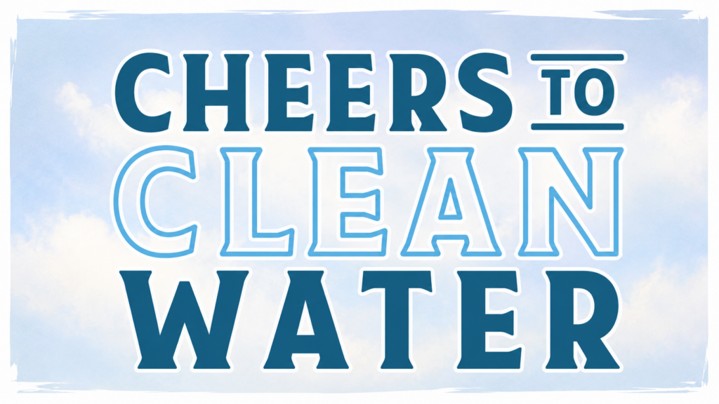 Cheers to Clean Water